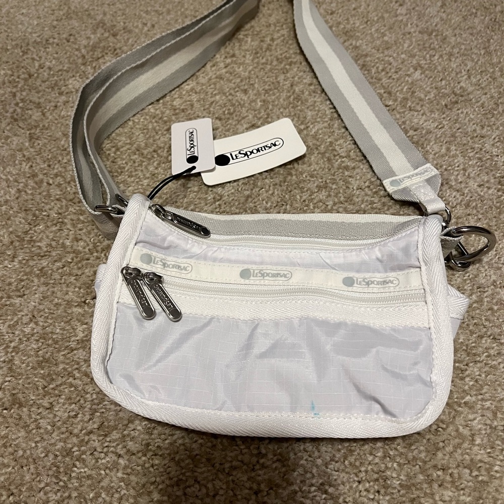 LeSportsac Small Loaf Spectator Cool Grey Crossbody Bag